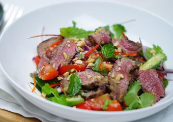 Spicy Grilled Beef Salad